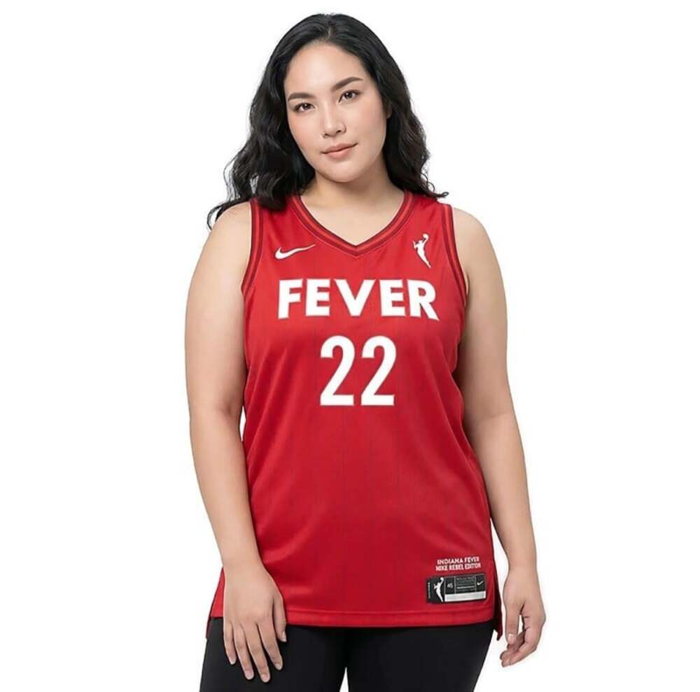 Nike Caitlin Clark Indiana Fever WNBA Rebel Edition Jersey DR8398-659 Womens L - Picture 10 of 12